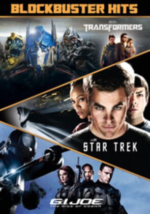Blockbuster Hits 1 - Transformers / Star Trek / G.I.Joe - The Rise of Cobra (3 DVDs)