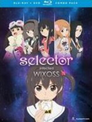 Selector Infected Wixoss - The Complete Series (Limited Edition, 2 Blu-rays + 2 DVDs)