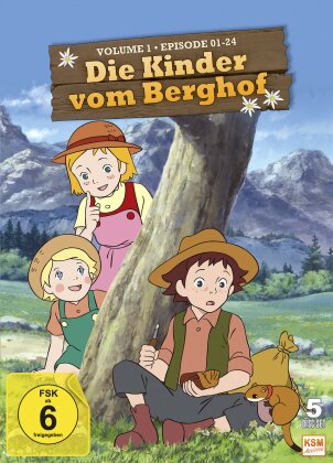 Die Kinder vom Berghof - Volume 1 - Episode 01-24 (5 DVD)