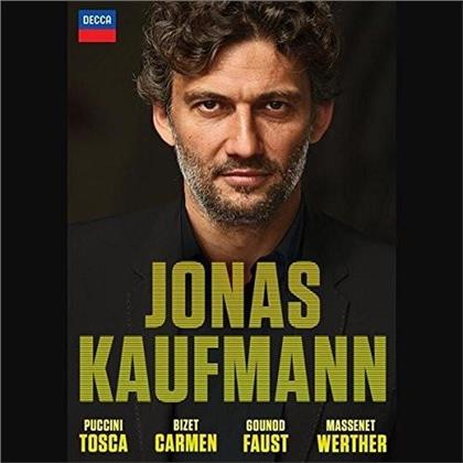 Jonas Kaufmann - Vier Grosse Opern - Tosca / Carmen / Faust / Werther (Decca, 6 DVDs)