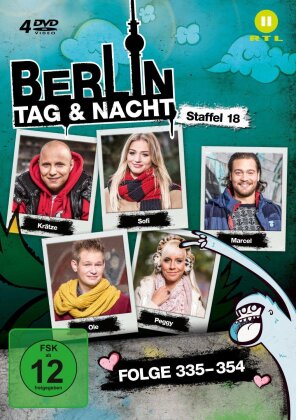 Berlin - Tag & Nacht - Staffel 18 (4 DVDs)
