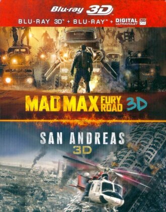Mad Max - Fury Road / San Andreas (2 Blu-ray 3D + 2 Blu-rays)