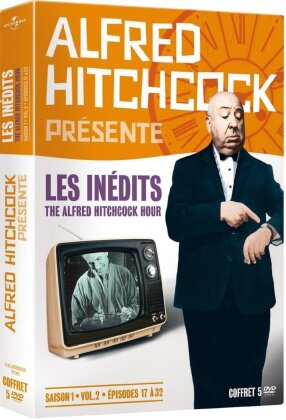Alfred Hitchcock présente - Les inédits - The Alfred Hitchcock Hour - Saison 1, vol. 2, épisodes 17 à 32 (1962) (n/b, 5 DVD)