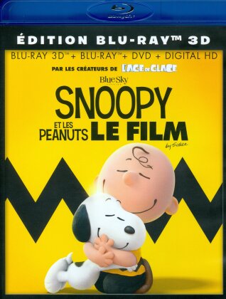 Snoopy et les Peanuts - Le film (2015) (Blu-ray 3D + Blu-ray + DVD)