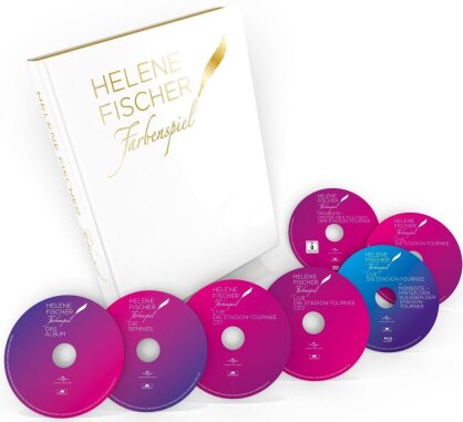 Helene Fischer - Farbenspiel Live - Die Stadion Tournee (Limited Edition, Blu-ray + 2 DVDs + 4 CDs + Buch)