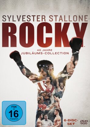 Rocky (40 Jahre Jubiläums-Collection, 6 DVD)