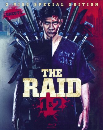 The Raid 1 & 2 (Mediabook, Special Edition, Uncut, 2 Blu-rays)