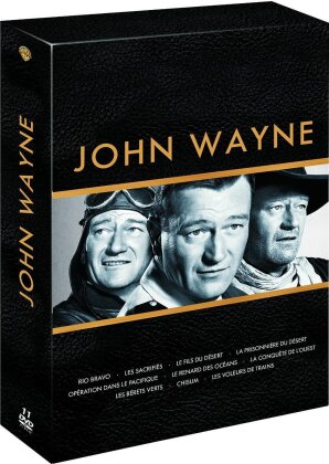 John Wayne - Rio Bravo / Les Sacrifiès / Le Fils du Désert / La Prisonnière du Désert... (10 DVDs)