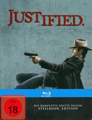 Justified - Staffel 3 (Steelbook, 3 Blu-rays)