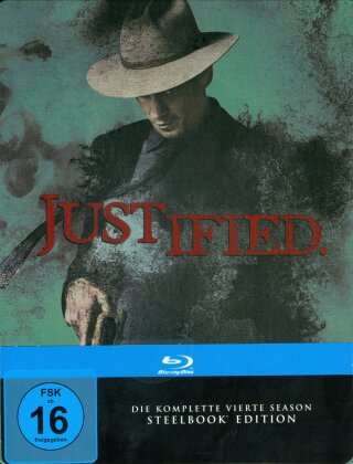 Justified - Staffel 4 (Steelbook, 3 Blu-rays)