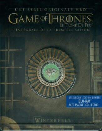 Game of Thrones - Saison 1 (avec Magnet Collector, Steelbook, Limited Edition, 5 Blu-rays)