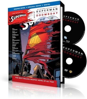 Superman: Doomsday (with Death of Superman Graphic Novel, Blu-ray + DVD)