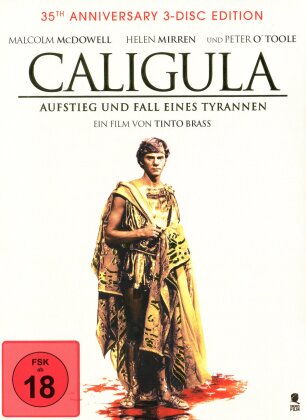 Caligula (1979) (35th Anniversary Edition, Mediabook, Blu-ray + 2 DVDs)