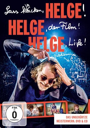 Helge Schneider - Lass Knacken, Helge! Helge, Der Film! Helge, Life! (DVD + CD)