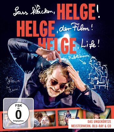Helge Schneider - Lass Knacken, Helge! Helge, Der Film! Helge, Life! (Blu-ray + CD)