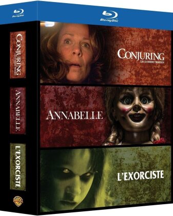 Conjuring: Les Dossiers Warren / Annabelle / L'Exorciste (3 Blu-rays)