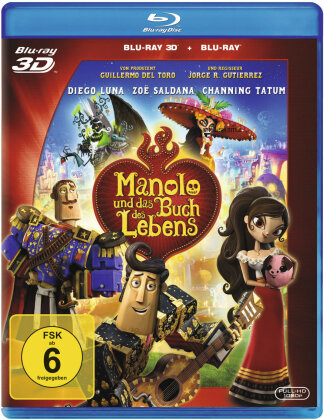 Manolo und das Buch des Lebens (2014) (Blu-ray 3D + Blu-ray)