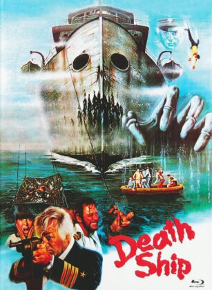 Death Ship (1980) (Cover B, Eurocult Collection, Édition Limitée, Mediabook, Uncut, Blu-ray + DVD)