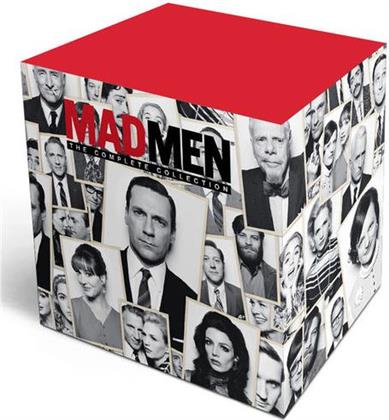 Mad Men - The Complete Collection: Season 1-7 (2 Tumbler Lowball Glasses, 4 Cork Coasters, Gift Set, Limited Edition, 32 DVDs)