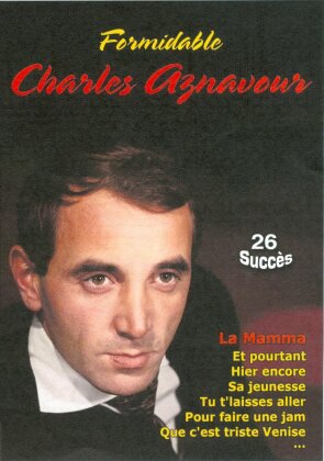 Charles Aznavour - Formidable Charles Aznavour - 26 Succés (n/b)
