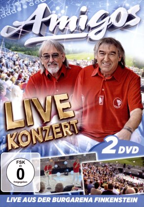 Die Amigos - Live Konzert - Live aus der Burgarena Finkenstein (2 DVDs)
