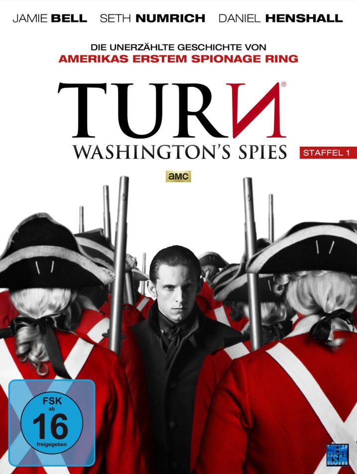 Turn - Washington's Spies - Staffel 1 (4 DVDs)