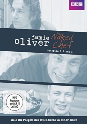 Jamie Oliver - The Naked Chef - Staffel 1-3 (BBC, 5 DVDs)