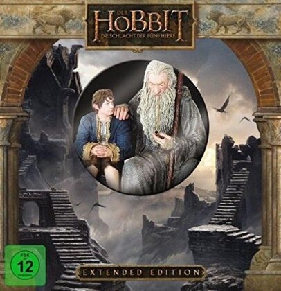 Der Hobbit 3 - Die Schlacht der fünf Heere (2014) (Inkl. WETA Statue, Limited Extended Edition, 2 Blu-ray 3D + 3 Blu-ray)