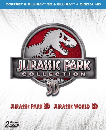 Jurassic Park Collection - Jurassic Park / Jurassic World (2 Blu-ray 3D + 2 Blu-rays)
