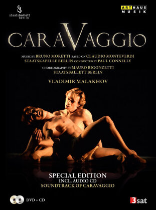Staatsballett Berlin, Staatskapelle Berlin, Paul Connelly & Vladimir Malakhov - Moretti / Monteverdi - Caravaggio (Arthaus Musik, Special Edition, DVD + CD)