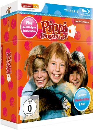 Pippi Langstrumpf - Die komplette TV Serie (Studio 100, Box, Limited Edition, 5 Blu-rays + DVD)