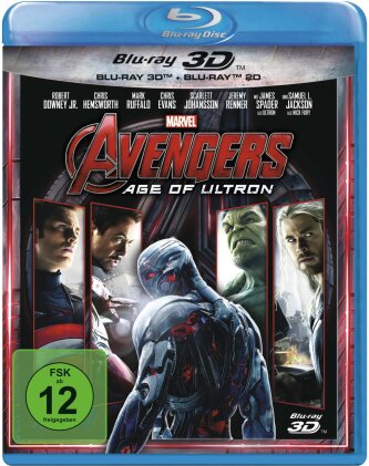 Avengers 2 - Age of Ultron (2015) (Blu-ray 3D + Blu-ray)