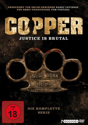 Copper - Justice Is Brutal - Die Komplette Serie (7 DVDs)
