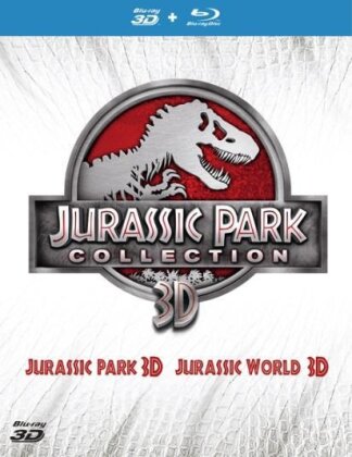 Jurassic Park Collection - Jurassic Park / Jurassic World (2 Blu-ray 3D + 2 Blu-rays)