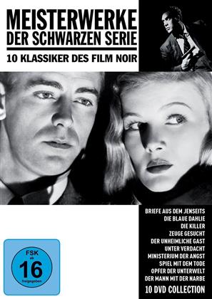 Meisterwerke der Schwarzen Serie - 10 Klassiker des Film Noir (n/b, 10 DVD)