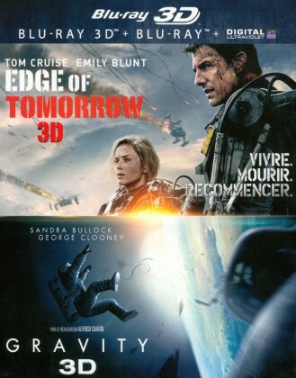 Edge of Tomorrow / Gravity (2 Blu-ray 3D + 2 Blu-rays)