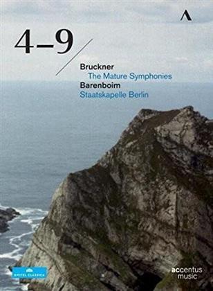 Staatskapelle Berlin & Daniel Barenboim - Bruckner - Symphonies Nos. 4-9 (The Mature Symphonies, Accentus Music, Unitel Classica, 6 DVDs)