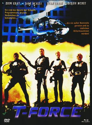T-Force (1994) (Cover B, Limited Edition, Mediabook, Uncut, Blu-ray + DVD)