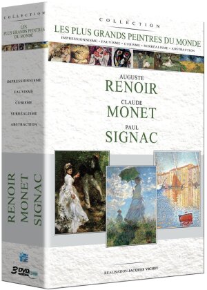 Renoir / Monet / Signac (2014) (Les plus grands peintres du monde, 3 DVDs)
