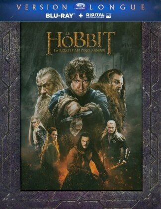 Le Hobbit 3 - La bataille des cinq armées (2014) (Version Longue, 3 Blu-ray)