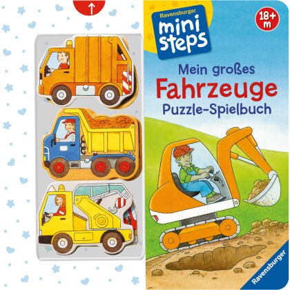 ministeps - Mein grosses Fahrzeuge Puzzle-Spielbuch