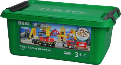 BRIO Railway 33097 - Cargo Railway Deluxe Set