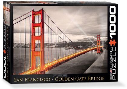San Francisco: Golden Gate Bridge - 1000 Teile Puzzle