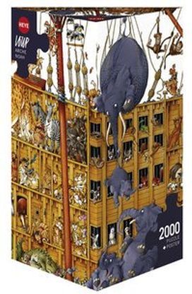 Arche Noah - Loup - Triangel Puzzle [2000 Puzzle]