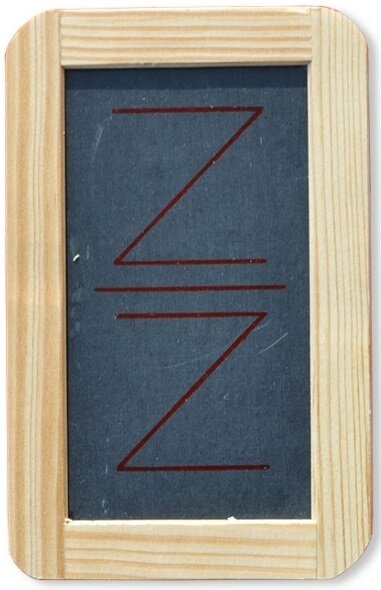 Jasstafel Z/Z klein mit Holzrahmen