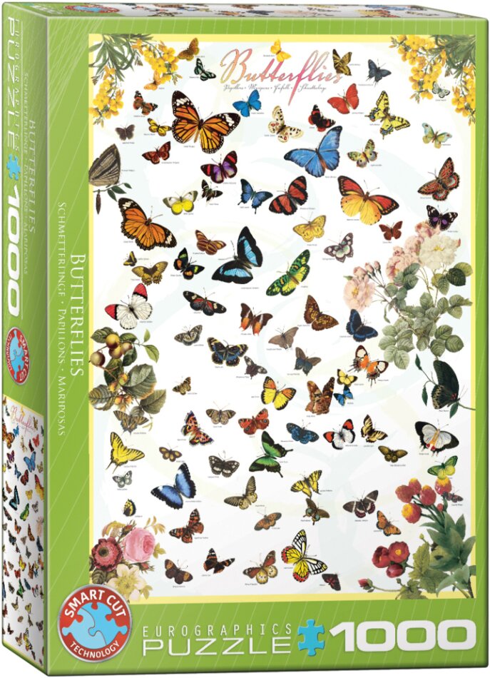 Farfalle - Puzzle [1000 pezzi]