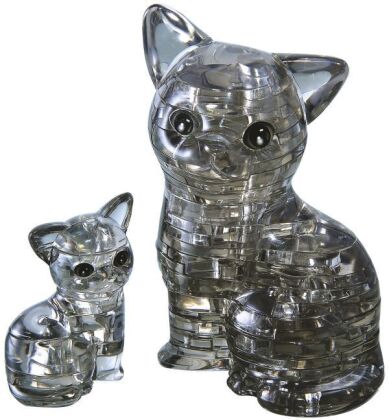 Crystal Puzzle - Katzenpaar