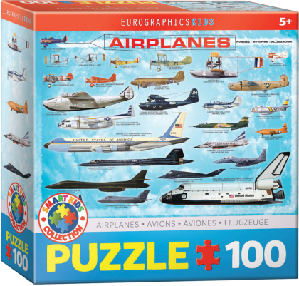 Flugzeuge - 100 Teile Puzzle