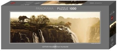 Elephant - 1000 Teile Panorama Puzzle