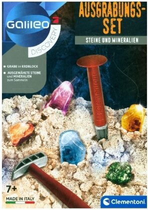 Galileo - Ausgrabungs-Set Steine und Mineralien